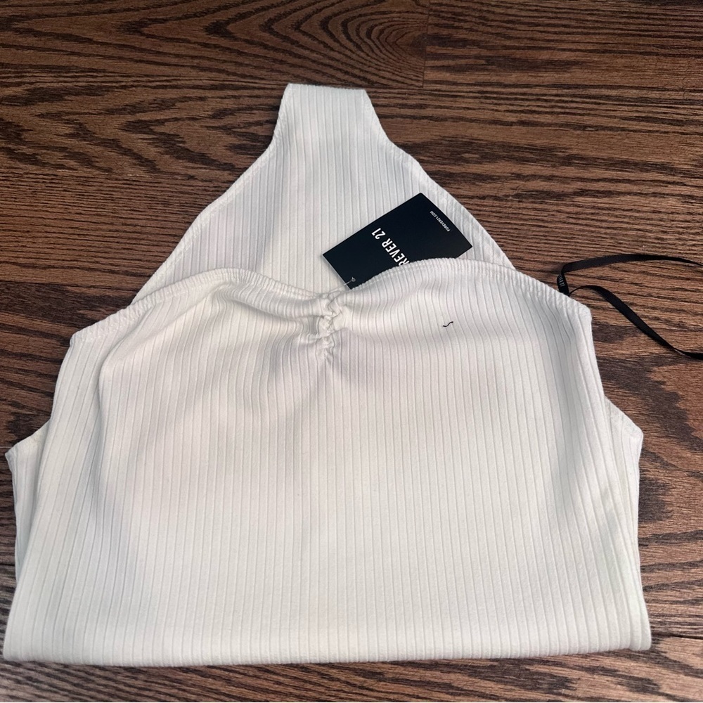 White Strapless Bodysuit NWT